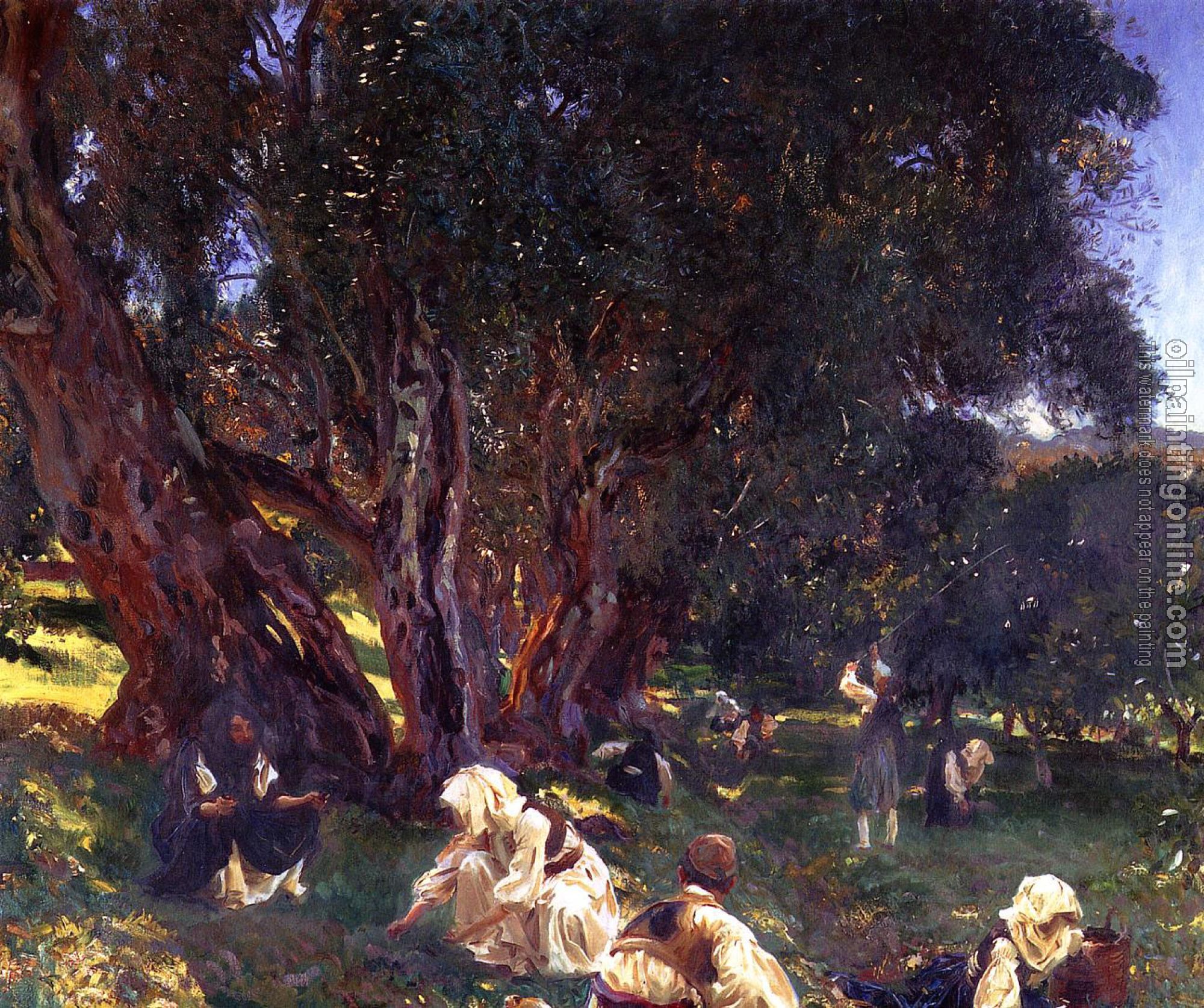 Sargent, John Singer - Albanian Olive Pickers